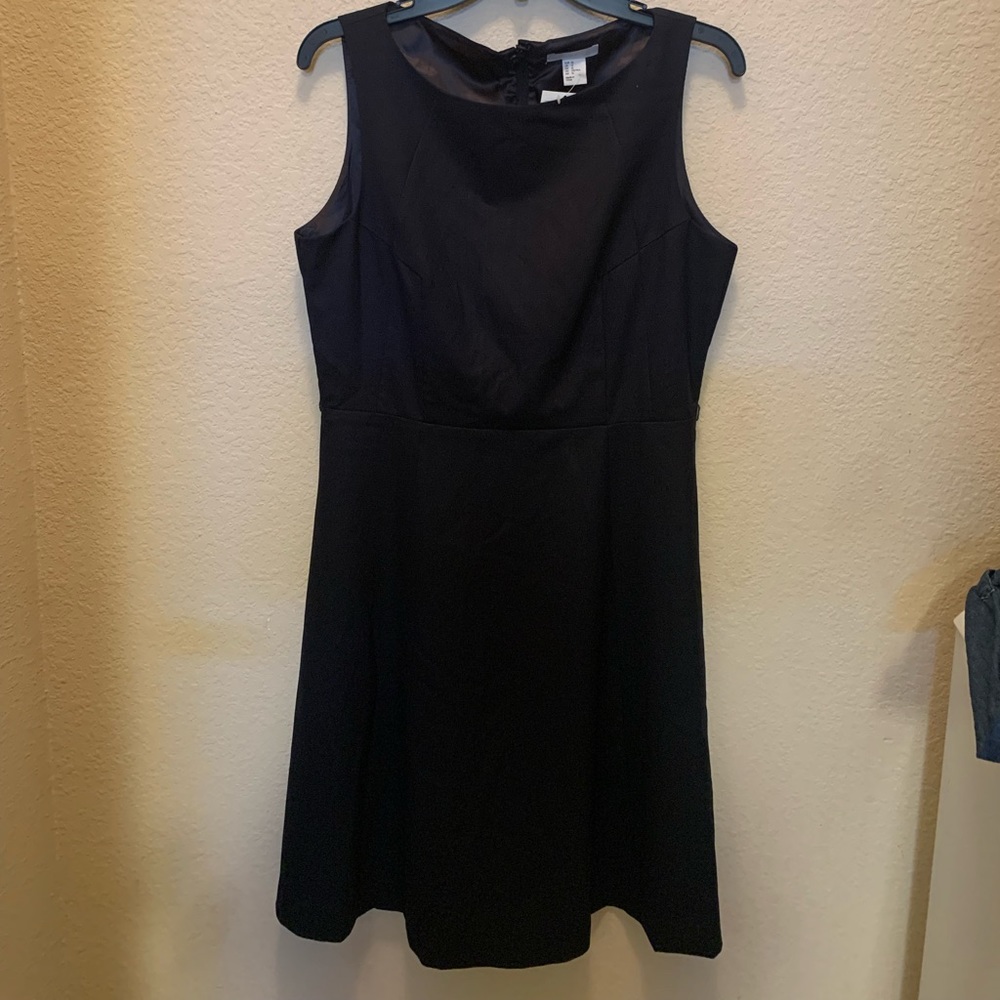 Dark navy blue dress from H&M